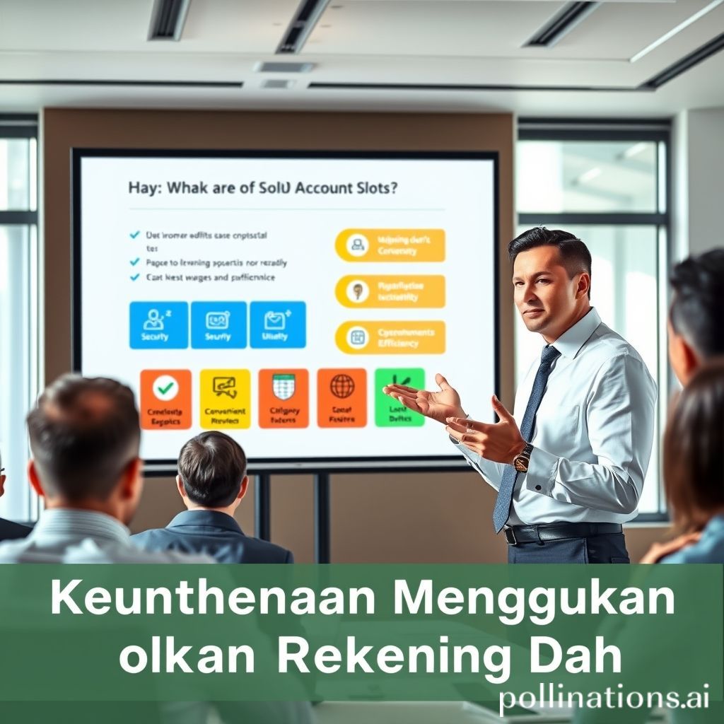 Keuntungan Menggunakan Slot Rekening Dana